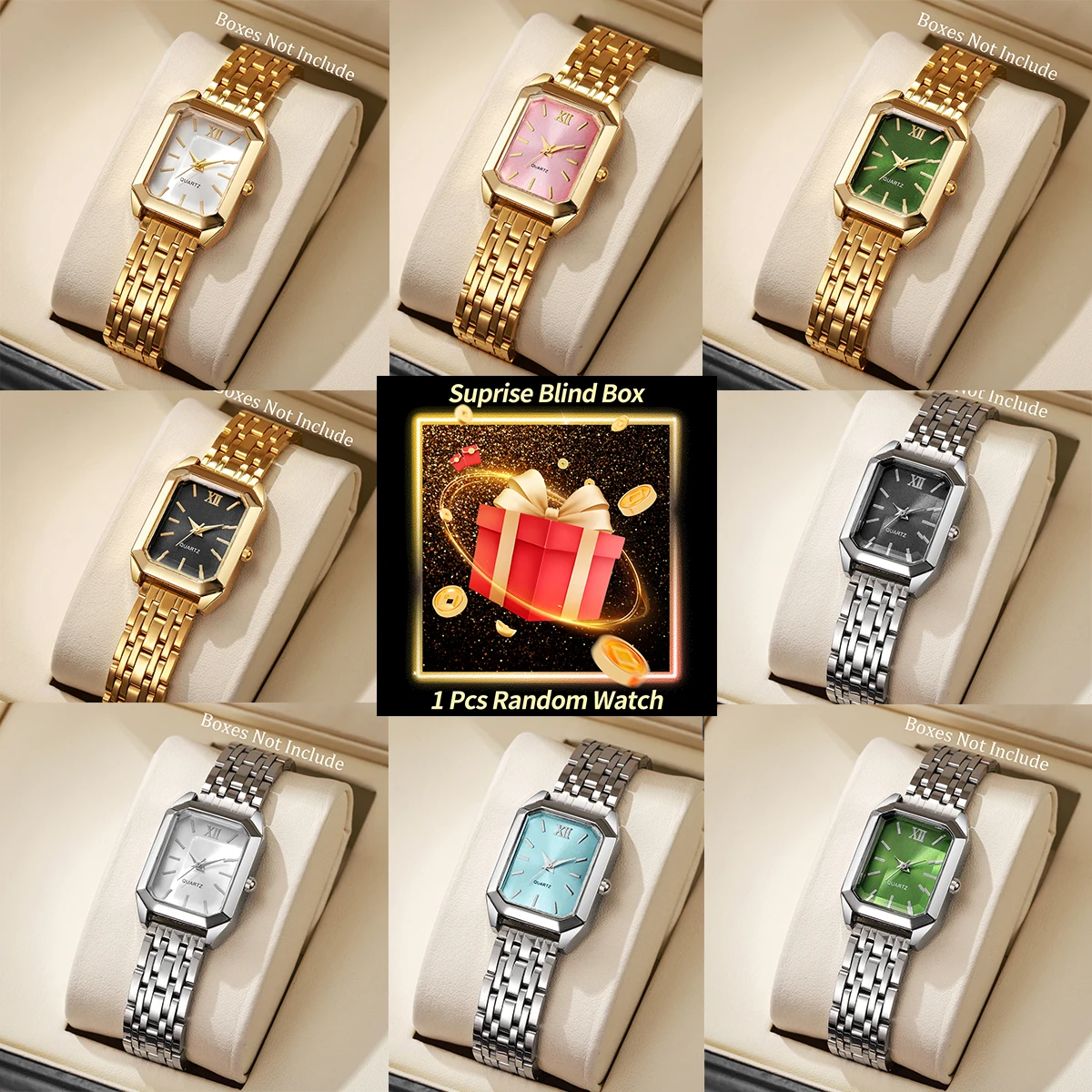 Fashion Women Watch - Surprise Blind Box Women Watch Random