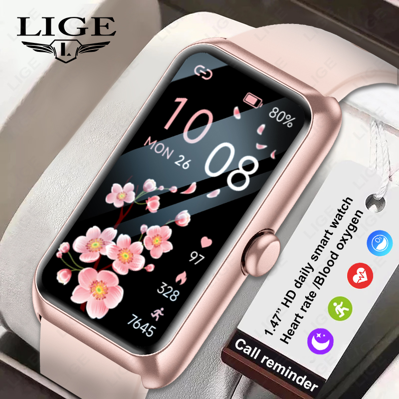 Women Fashion Zone - LIGE New Fashion Ladies Smart Watch