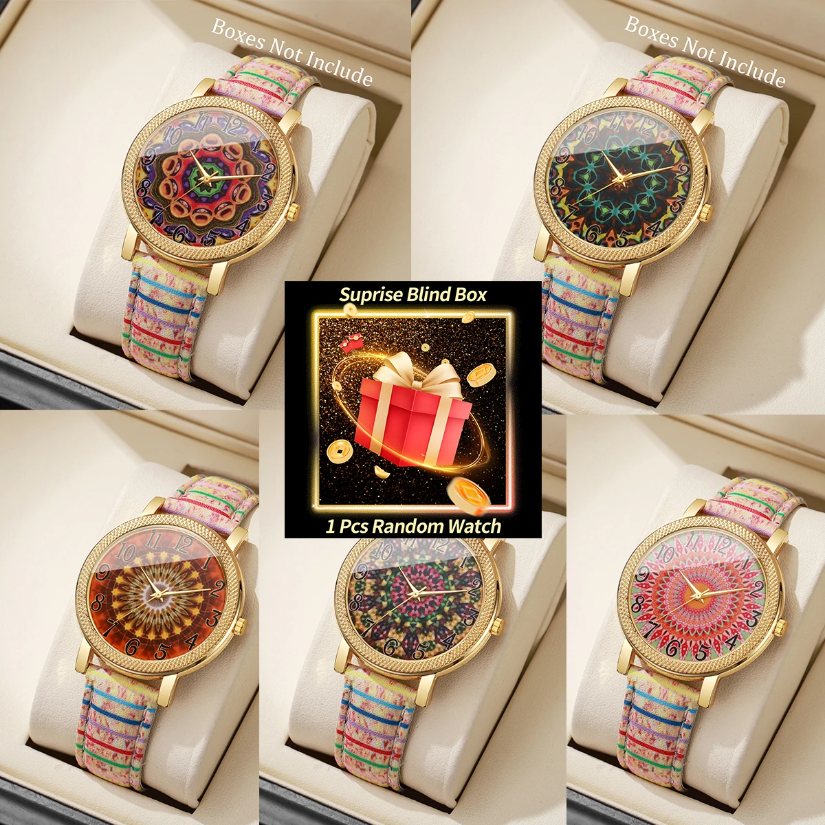 Fashion Women Watch - Surprise Blind Box Bohemian Women Watch,