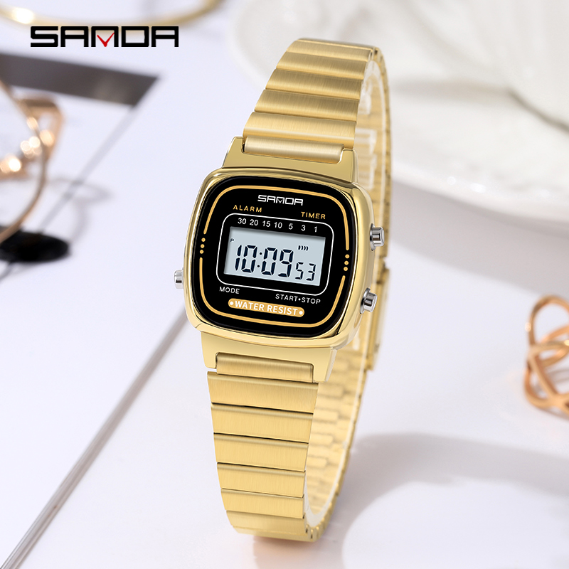 SANDA 6053 Electronic Watch Fa - Women Fashion Zone review and price