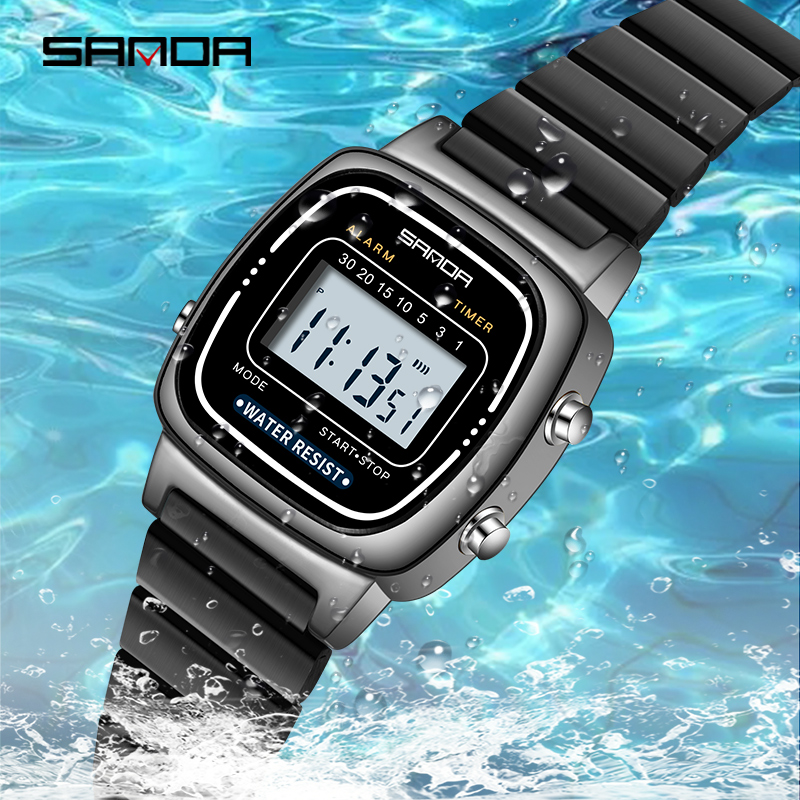 SANDA 6053 Electronic Watch Fa - Women Fashion Zone review and price