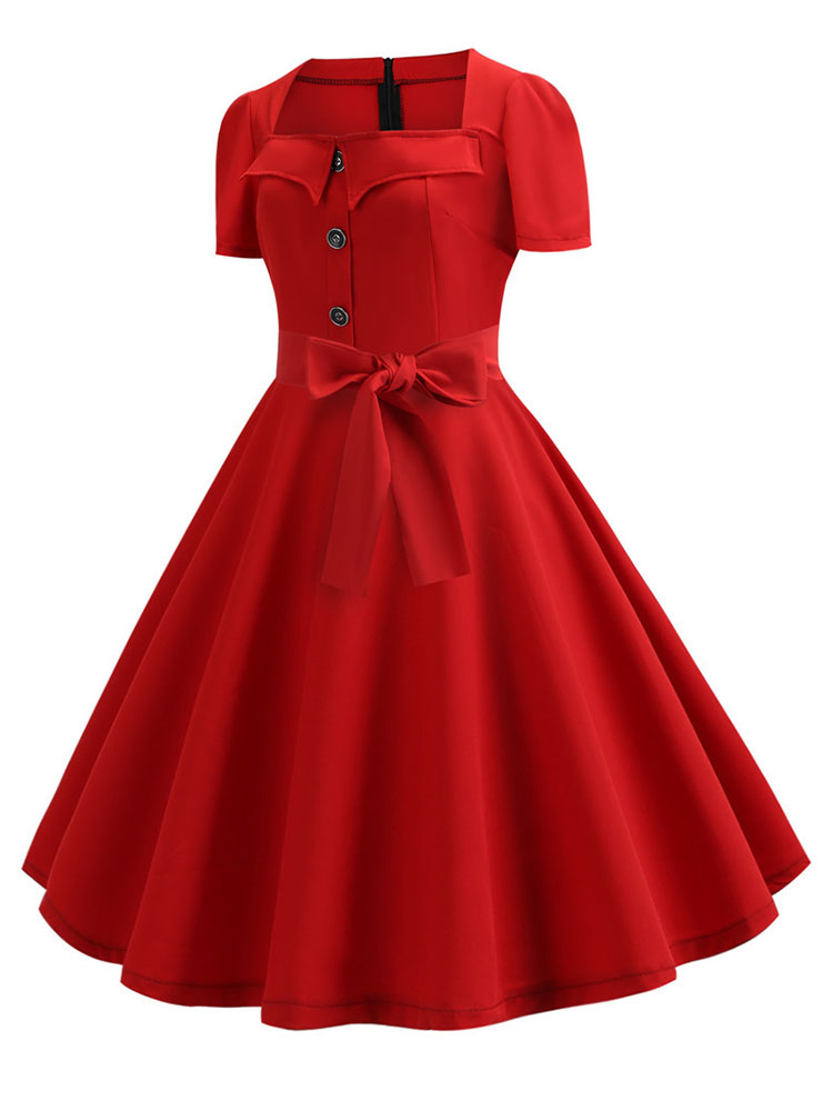 Women Summer Dress Elegant Ret - Women'S Fashion Of The 60S review and price