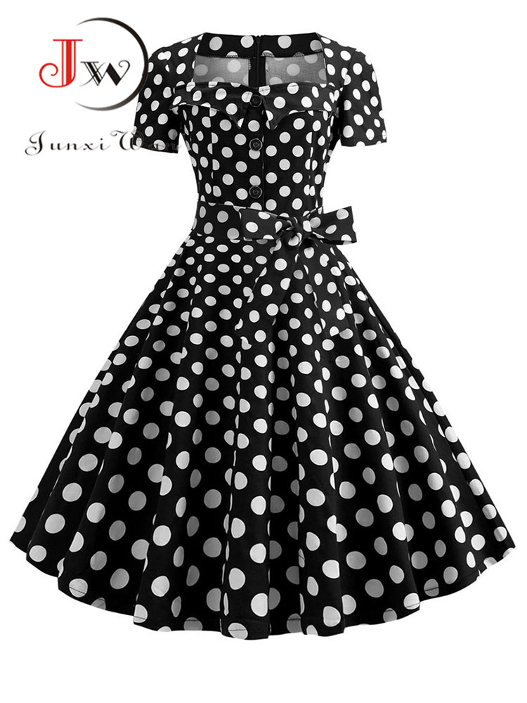 Women Summer Dress Elegant Ret - Women'S Fashion Of The 60S review and price