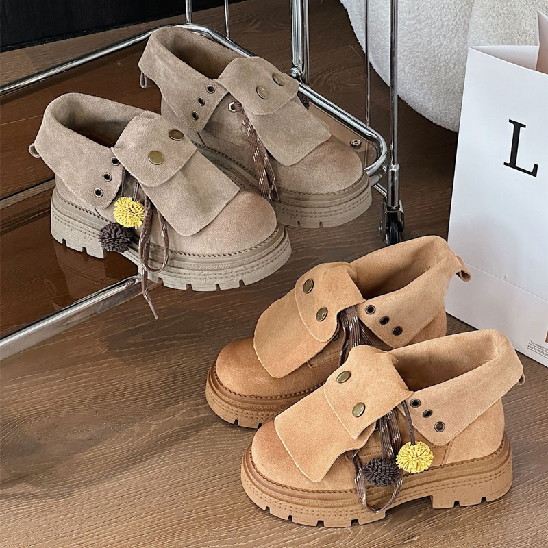Autumn Faux Suede Ankle Boots  - Women'S Fashion Riding Boots review and price