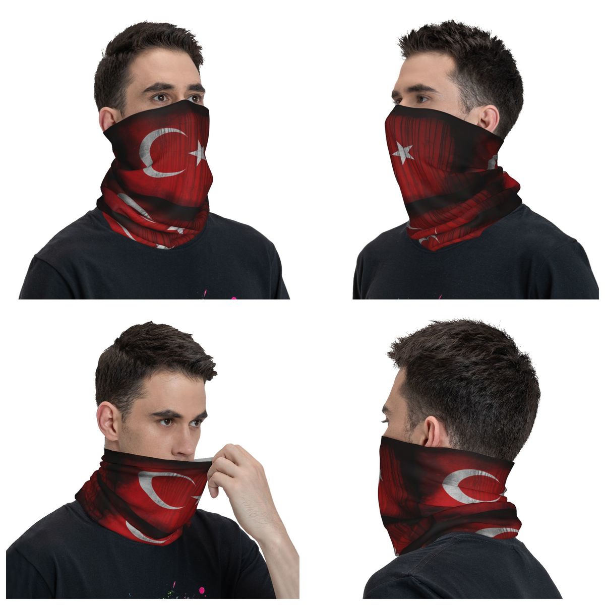 Turkey Flag Bandana Neck Gaite - Turkey Women Fashion review and price