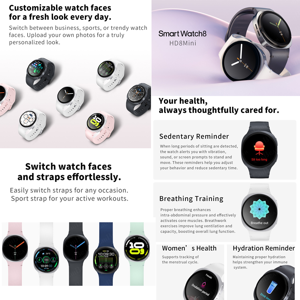 2026 New Watches 8 Mini GPS Tr - Women Fashion Zone review and price