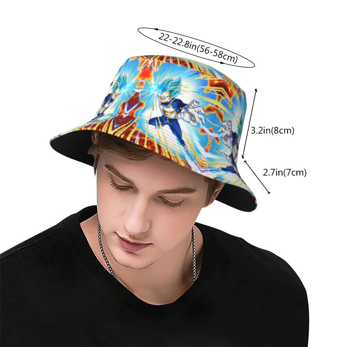 Custom Fashion DBZ Vegeta Mang - Bucket Hat Women review and price