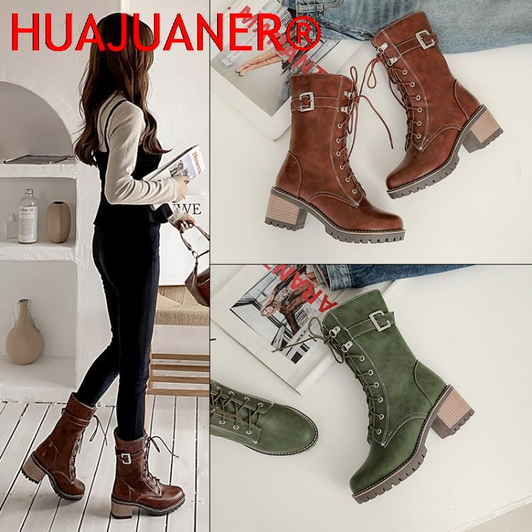 HUAJUANER 2026 Big Size 45 Aut - Women'S Fashion Riding Boots review and price