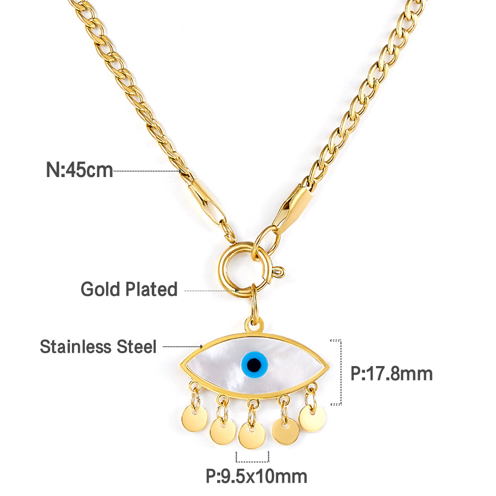 Blue Eyes Charms Choker For Wo - Women'S Fashion Show 2022 review and price