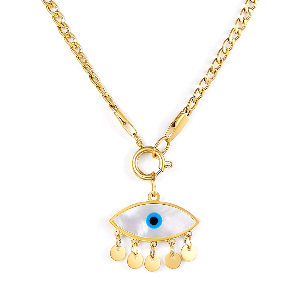 Blue Eyes Charms Choker For Wo - Women'S Fashion Show 2022 review and price