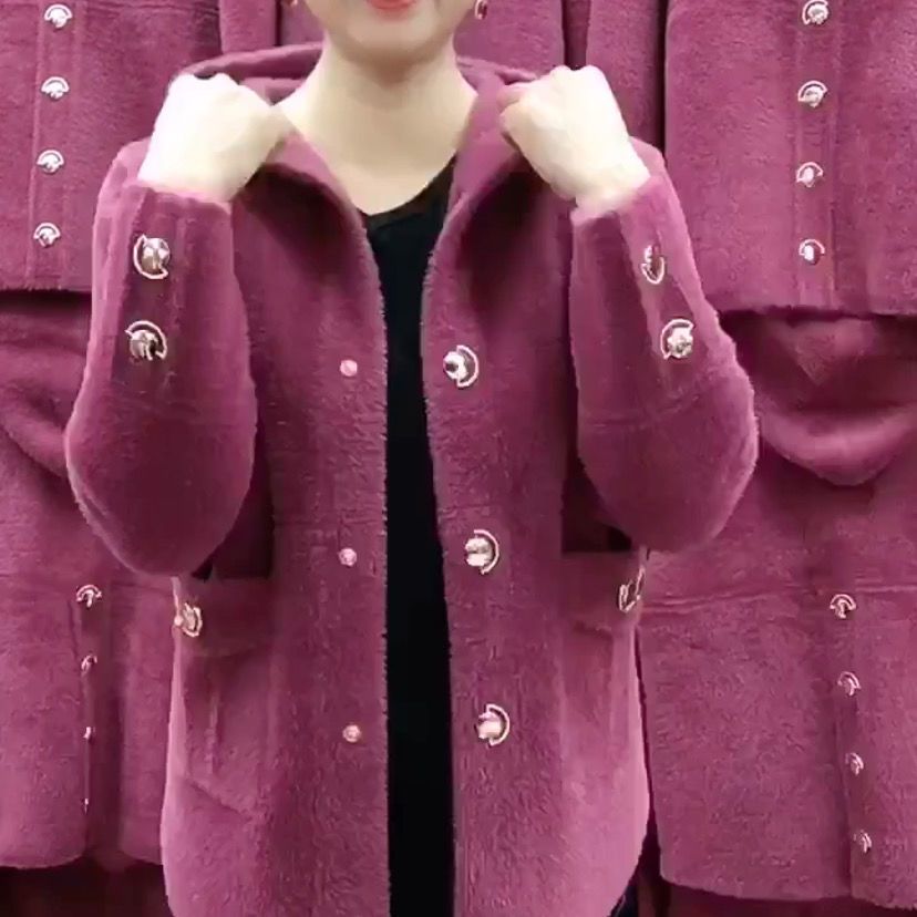 NEW Middle Aged Elderly Mother - Velvet Blazer Women review and price