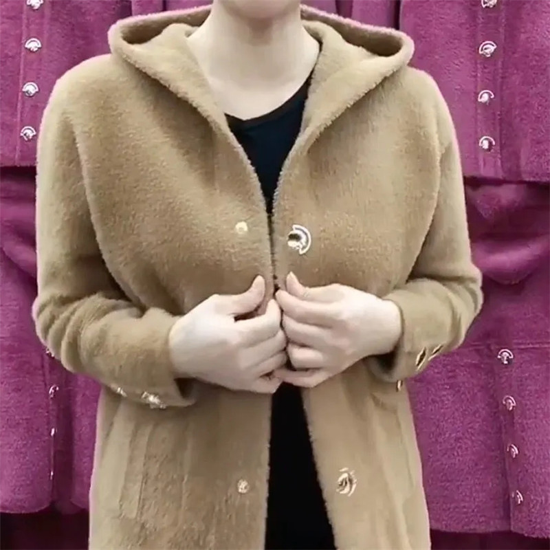 NEW Middle Aged Elderly Mother - Velvet Blazer Women review and price