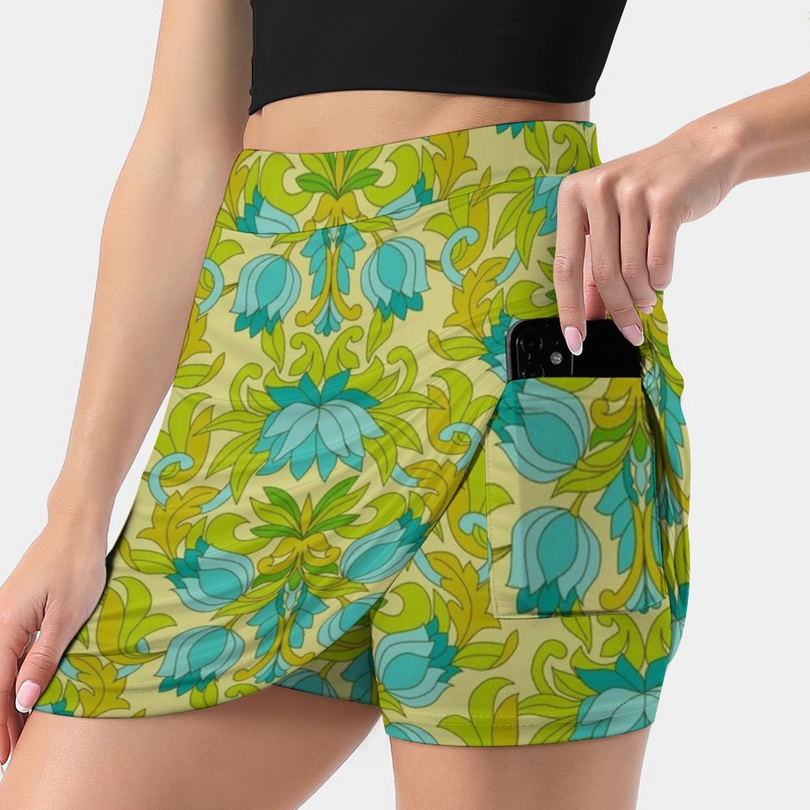 Turquoise And Green Leaves 196 - Women'S Fashion In The 1960S review and price