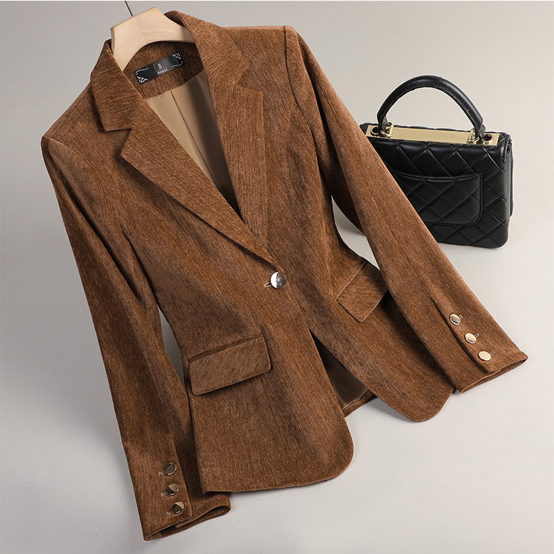 Yellow Gold Velvet Blazer Wome - Velvet Blazer Women review and price