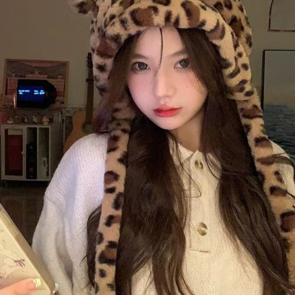 New Fashion Winter Hat Cute Ea - Bucket Hat Women review and price