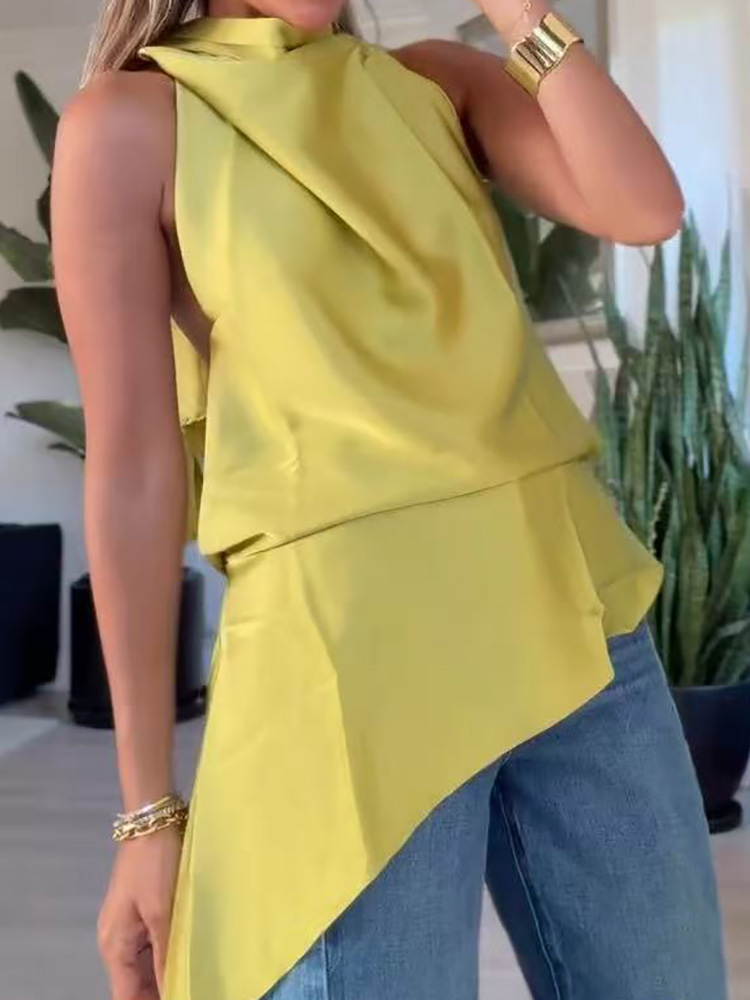 Halter Lace-Up Fashion Chic Bl - Women'S Fashion Trends Spring 2026 review and price