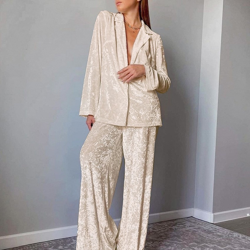 Lounge Pj Nightwear Pyjamas Ve - Velvet Blazer Women review and price
