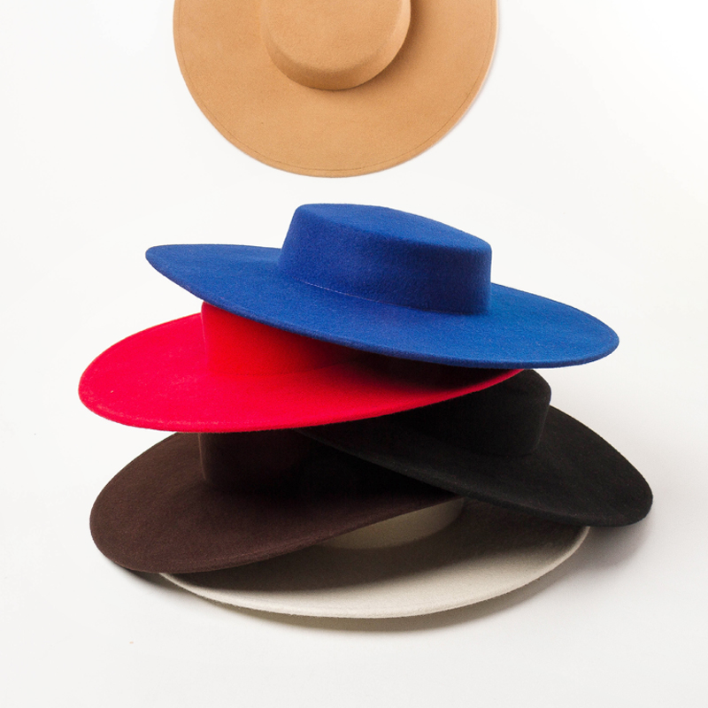 2022 Women Wide Big Brim Wool  - Women'S Fashion Show 2022 review and price