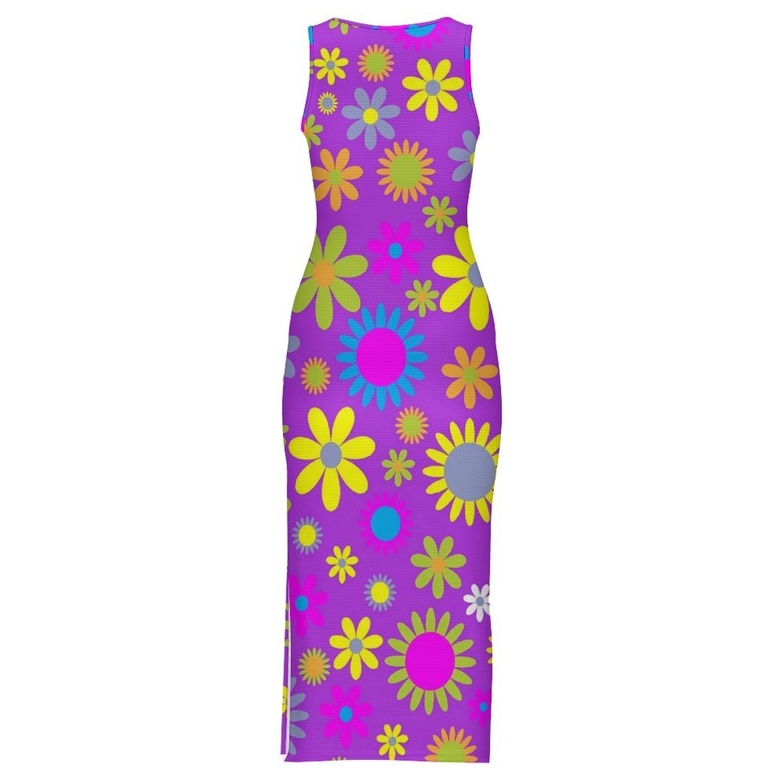 Flower Power Dress Sleeveless  - Women'S Fashion In The 1960S review and price
