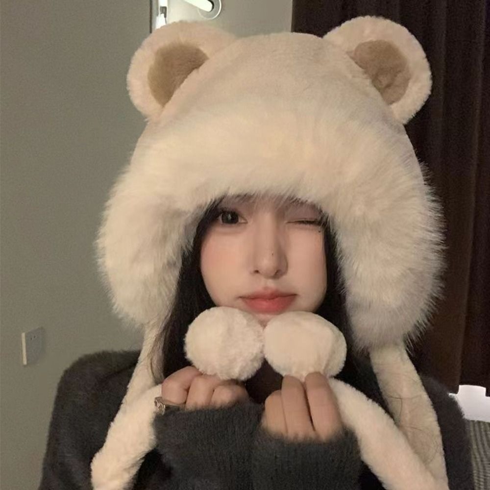 Cute Warm Winter Hat Lacing Wo - Bucket Hat Women review and price