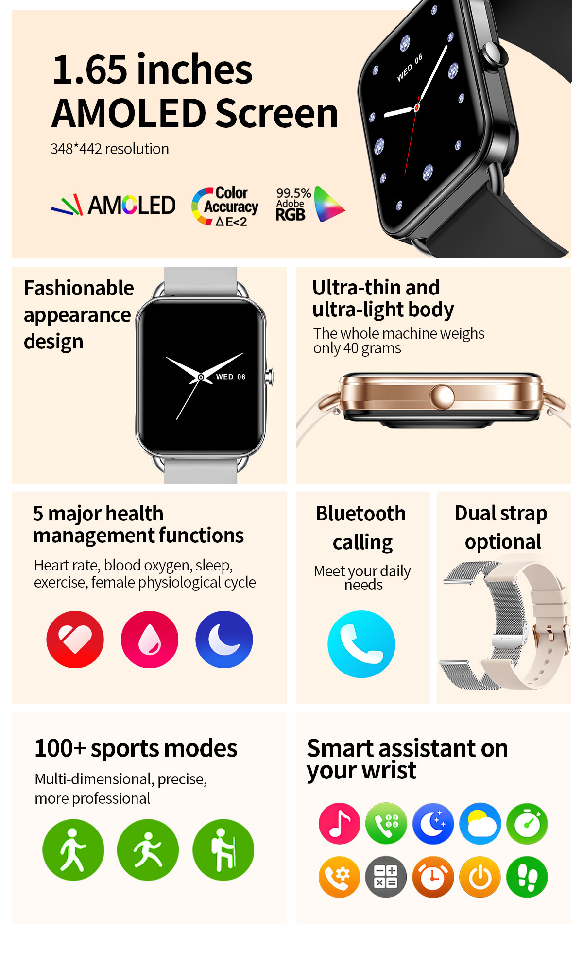 2024 Smart Watch Android Phone - Women Fashion Zone review and price