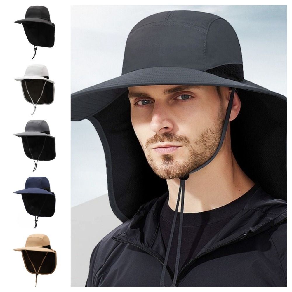 Sunhat Wide Brim Outdoor Sun H - Bucket Hat Women review and price