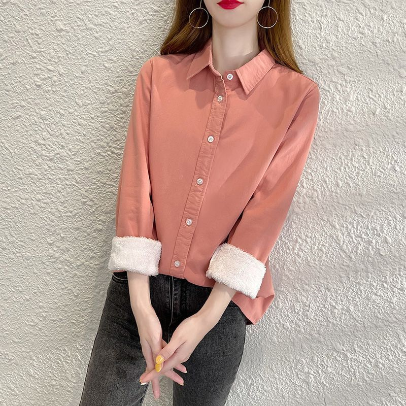 Fashion Add Velvet Warm Shirt  - Velvet Blazer Women review and price