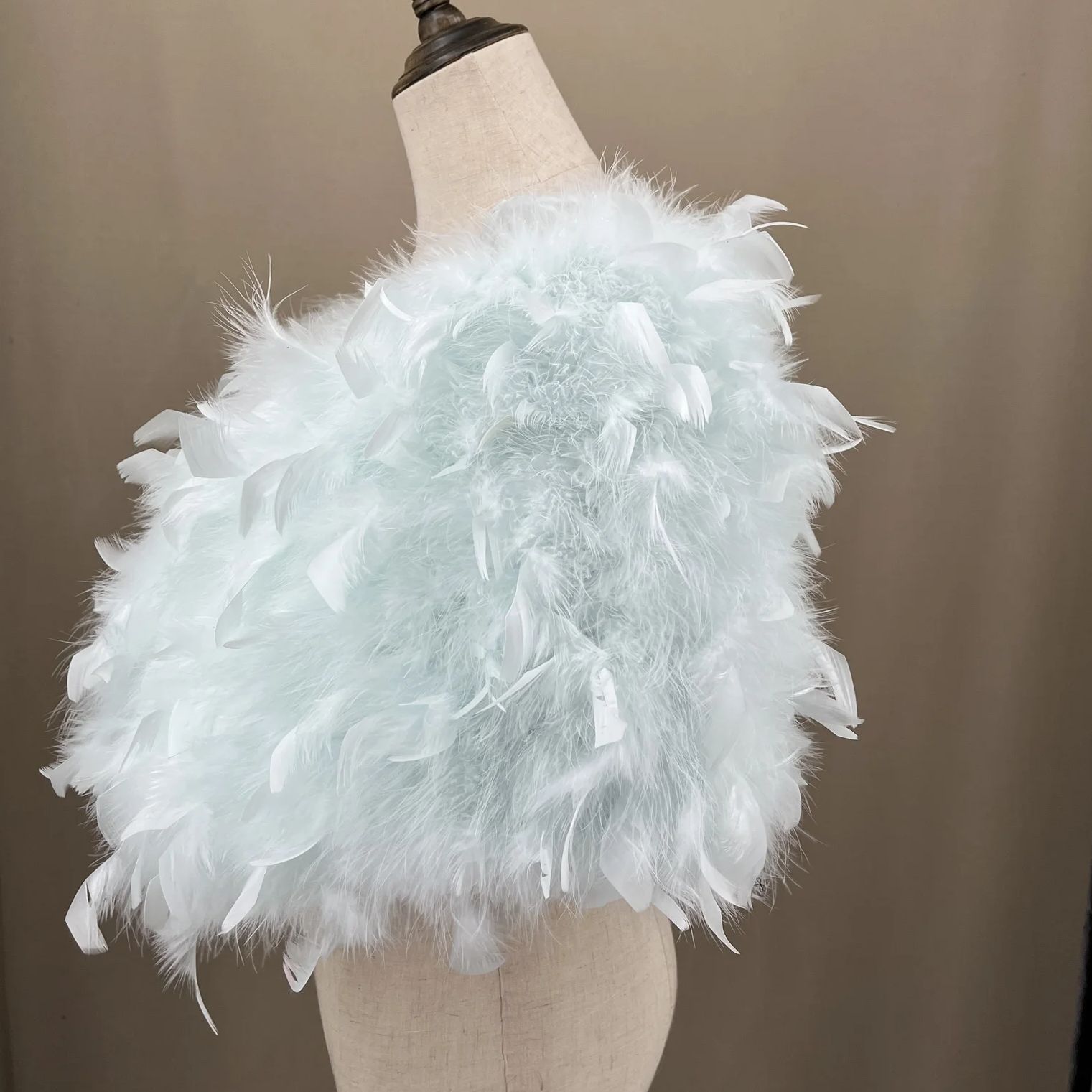 Real Turkey Feather Shawl with - Turkey Women Fashion review and price